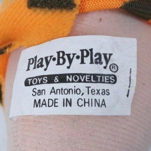 Vintage 1993 Play By Play Hanna Barbera The Flintstones Fred Flintstone 8" Plush - Picture 5 of 5